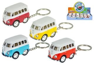 Obrázek z Klíčenka VW mikrobus kov 5cm zpětný chod 4dr (12) 